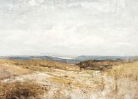 Paysage De Collines By Henri Harpignies-3
