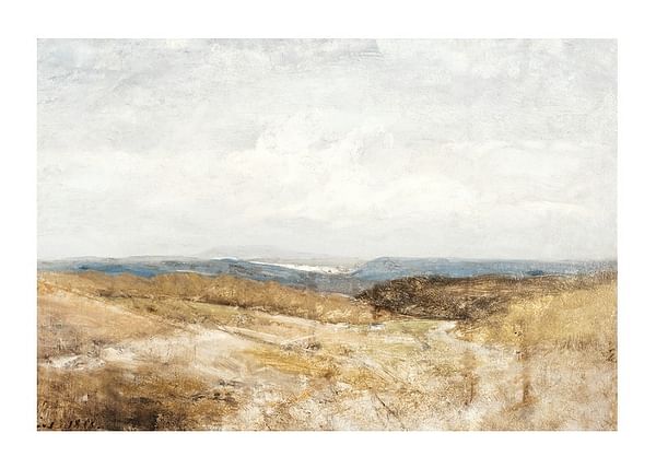 Plagát Paysage De Collines By Henri Harpignies