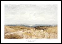 Paysage De Collines By Henri Harpignies-0
