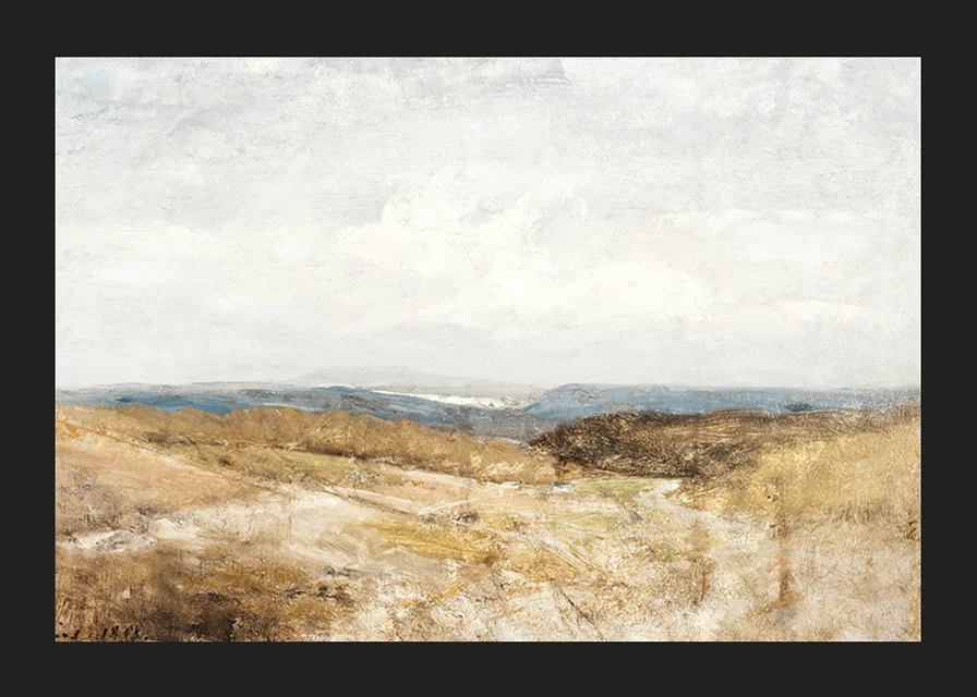 Paysage De Collines By Henri Harpignies-12