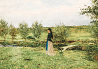 Evening At Pipping By Erik Werenskiold-9