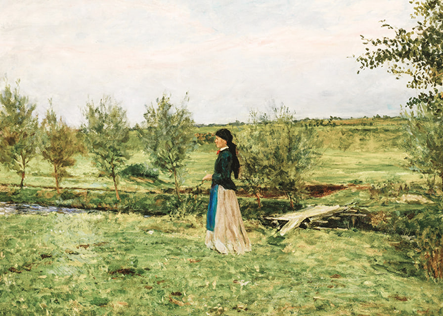 Evening At Pipping By Erik Werenskiold-12