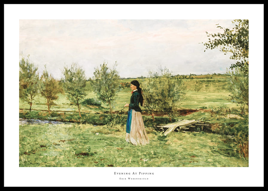 Evening At Pipping By Erik Werenskiold-12