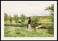 Evening At Pipping By Erik Werenskiold-4
