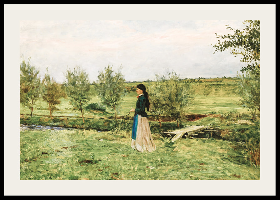 Evening At Pipping By Erik Werenskiold-12