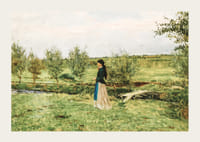 Evening At Pipping By Erik Werenskiold-5