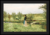 Evening At Pipping By Erik Werenskiold-6