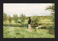 Evening At Pipping By Erik Werenskiold-7