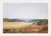 Landscape Near Silkeborg Jutland By Dankvart Dreyer-5