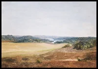 Landscape Near Silkeborg Jutland By Dankvart Dreyer-8