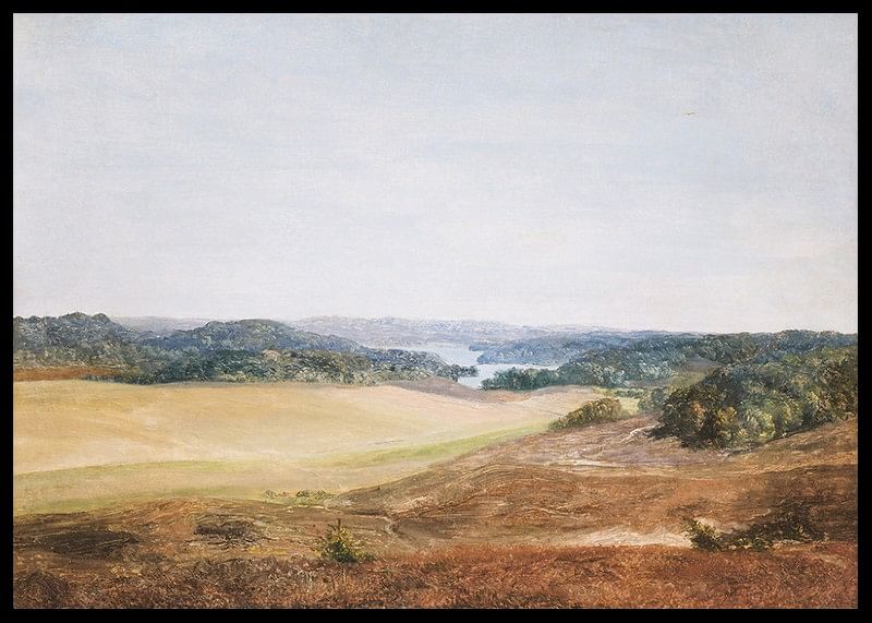Landscape Near Silkeborg Jutland By Dankvart Dreyer-12