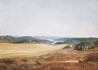 Landscape Near Silkeborg Jutland By Dankvart Dreyer-3