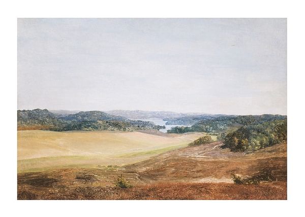 Plagát Landscape Near Silkeborg Jutland By Dankvart Dreyer