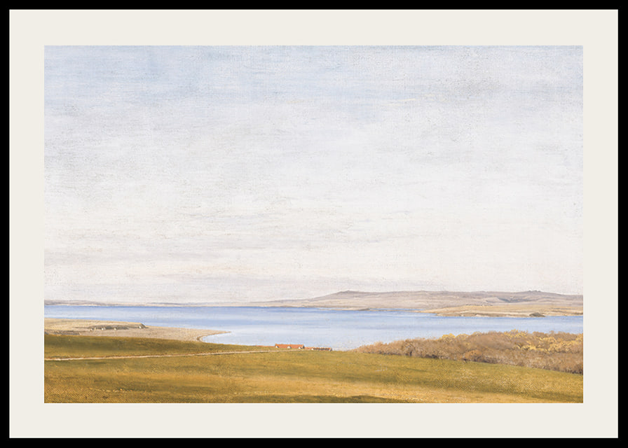 Fjord Landscape With Farmhouse By P. C. Skovgaard-12