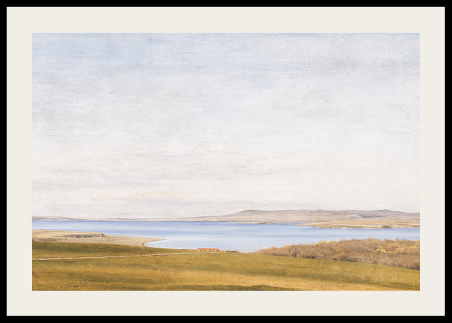 Fjord Landscape With Farmhouse By P. C. Skovgaard-12