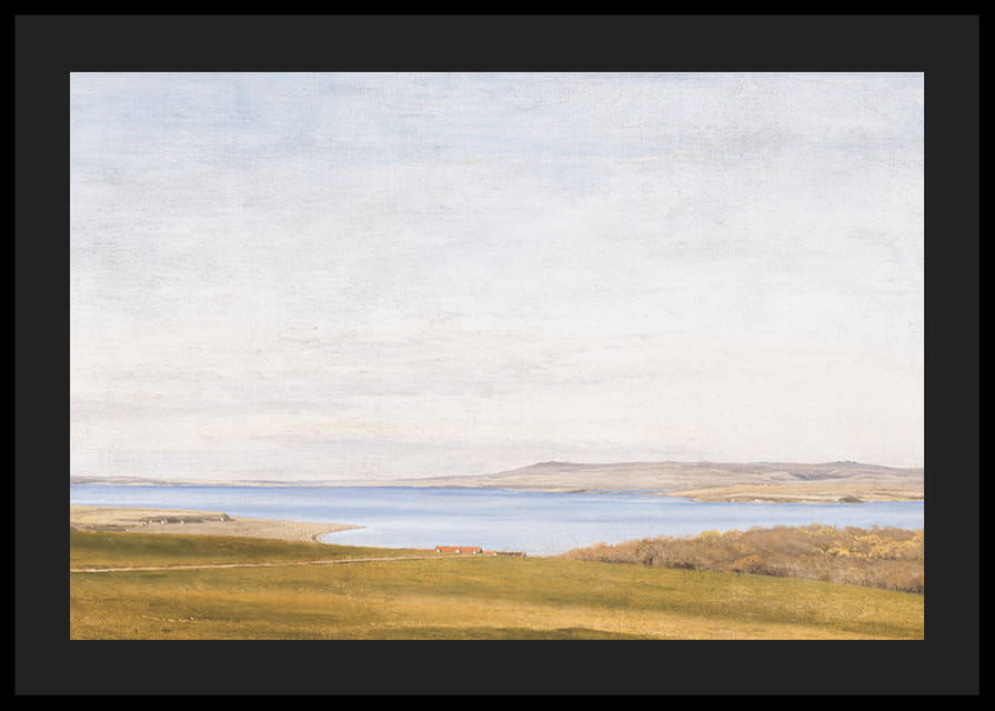 Fjord Landscape With Farmhouse By P. C. Skovgaard-12