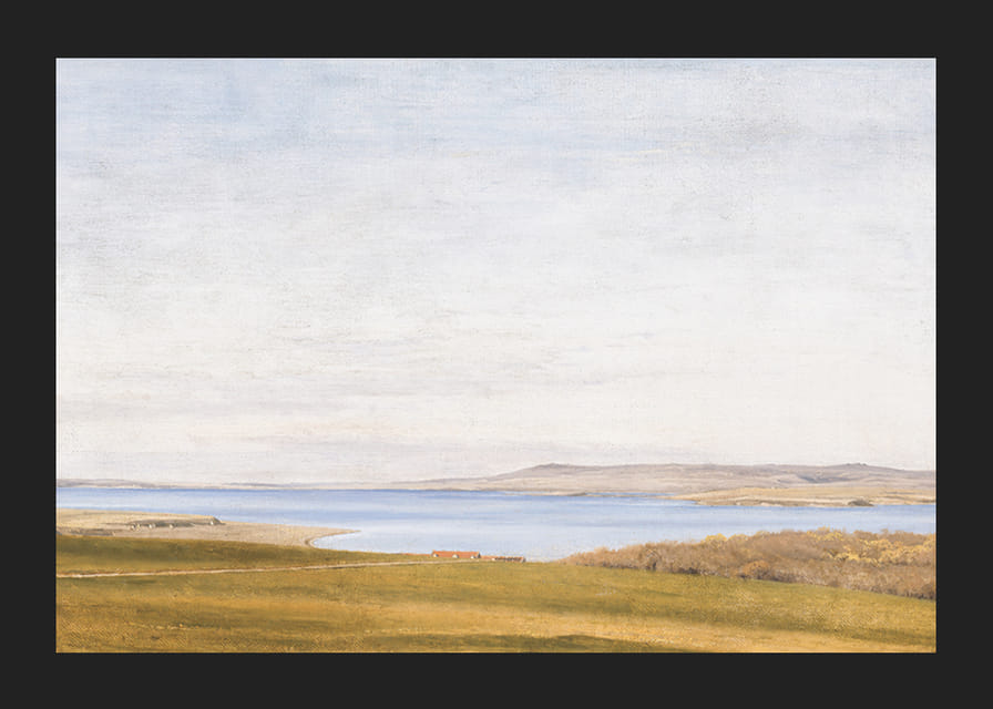 Fjord Landscape With Farmhouse By P. C. Skovgaard-12