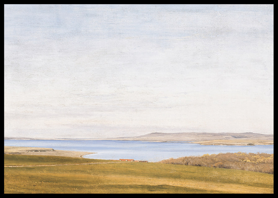 Fjord Landscape With Farmhouse By P. C. Skovgaard-12