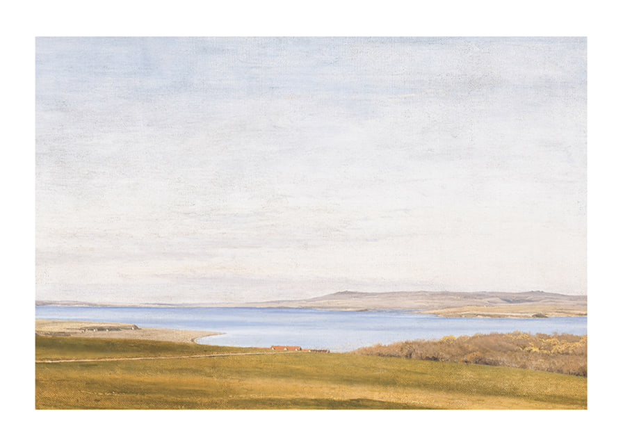 Fjord Landscape With Farmhouse By P. C. Skovgaard-12