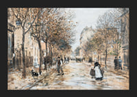 Street In Asnières By Jean-Franҫois Raffaëlli-7