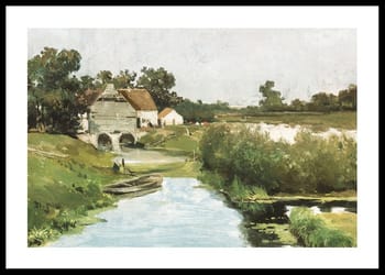 Poster Zomerdag By Jan Hendrik Weissenbruch