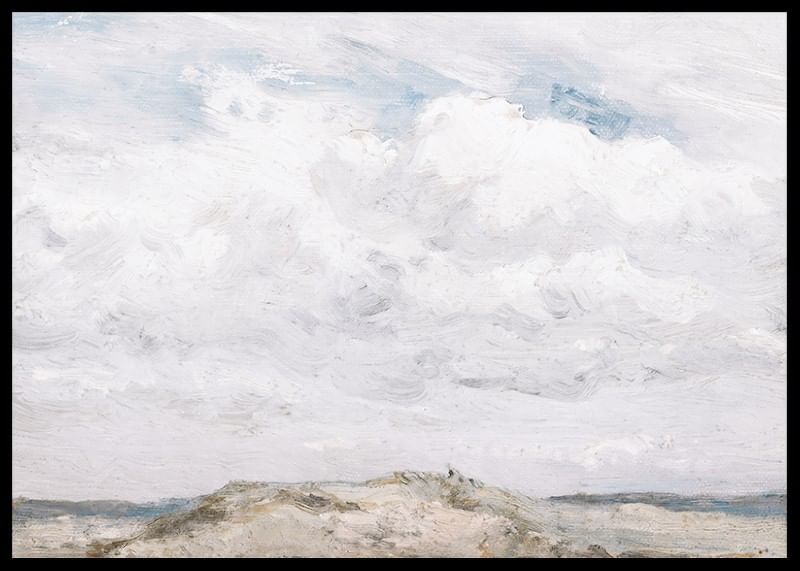 Duintop Met Op De Achtergrond De Zee By Jan Willem Van Borselen-12