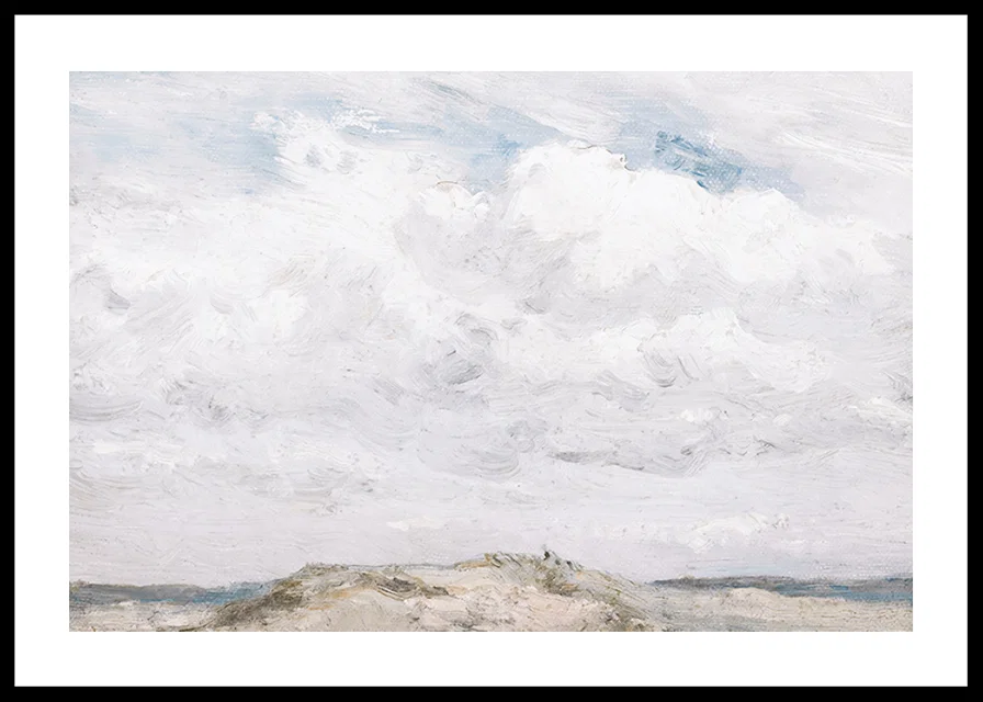 Duintop Met Op De Achtergrond De Zee By Jan Willem Van Borselen-12