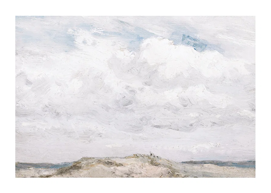 Duintop Met Op De Achtergrond De Zee By Jan Willem Van Borselen-12