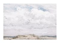 Duintop Met Op De Achtergrond De Zee By Jan Willem Van Borselen-1