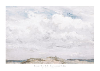 Juliste Duintop Met Op De Achtergrond De Zee By Jan Willem Van Borselen