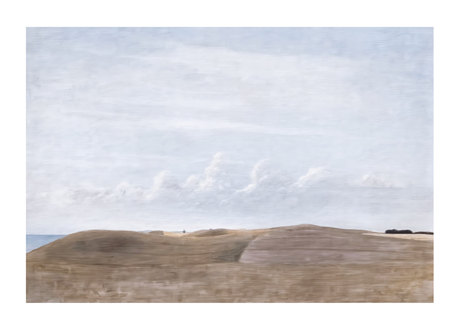 Landscape By Vilhelm Hammershøi-12