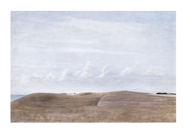 Plagát Landscape By Vilhelm Hammershøi