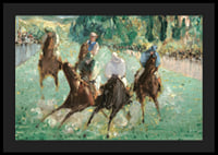 At The Races By Édouard Manet-6