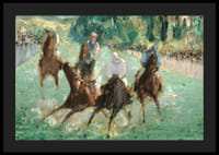At The Races By Édouard Manet-6
