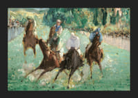 At The Races By Édouard Manet-7