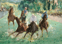 At The Races By Édouard Manet-9