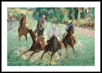At The Races By Édouard Manet-2