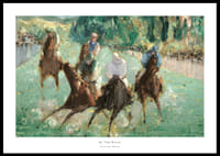 At The Races By Édouard Manet-0