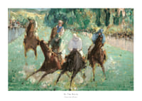 At The Races By Édouard Manet-1