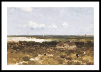 Poster Duinlandschap By Jan Hendrik Weissenbruch
