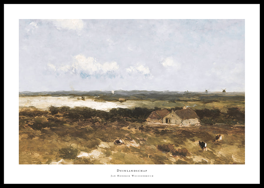 Duinlandschap By Jan Hendrik Weissenbruch-12