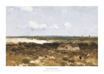 Poster Duinlandschap By Jan Hendrik Weissenbruch