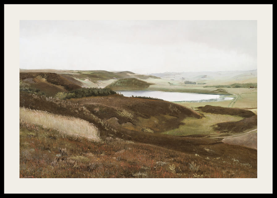 Landskab Fra Bryrupegnen By Laurits Andersen Ring-12