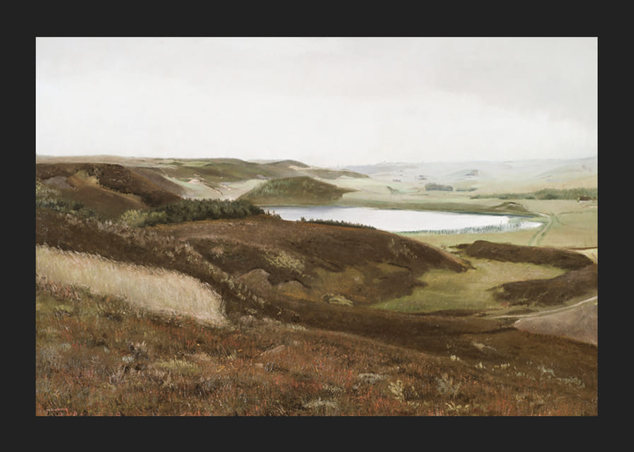 Landskab Fra Bryrupegnen By Laurits Andersen Ring-12