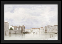 Kanal In Venedig By Carl Theodor Reiffenstein-6