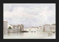 Kanal In Venedig By Carl Theodor Reiffenstein-7