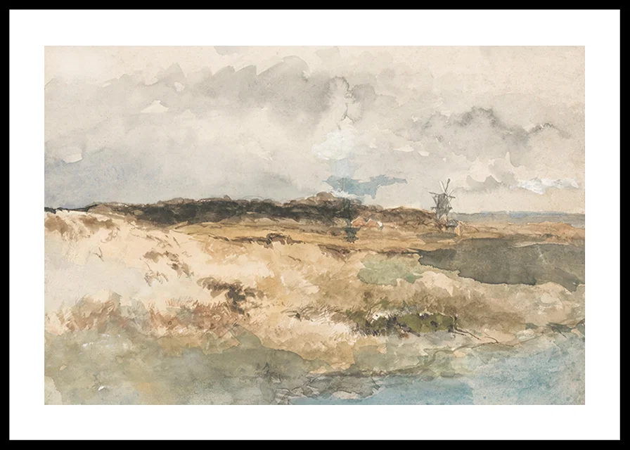 Gezicht Op Het Dekkersduin Bij Den Haag By Johan Hendrik Weissenbruch-12