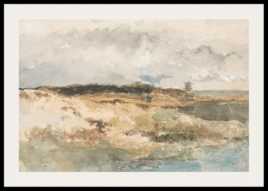 Gezicht Op Het Dekkersduin Bij Den Haag By Johan Hendrik Weissenbruch-12