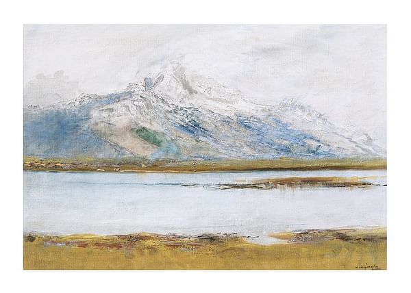 Plagát Tatra Mountain Landscape By Ladislav Mednyánszky