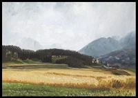 Regenstimmung Über Igls By Anton Hlávacek-8